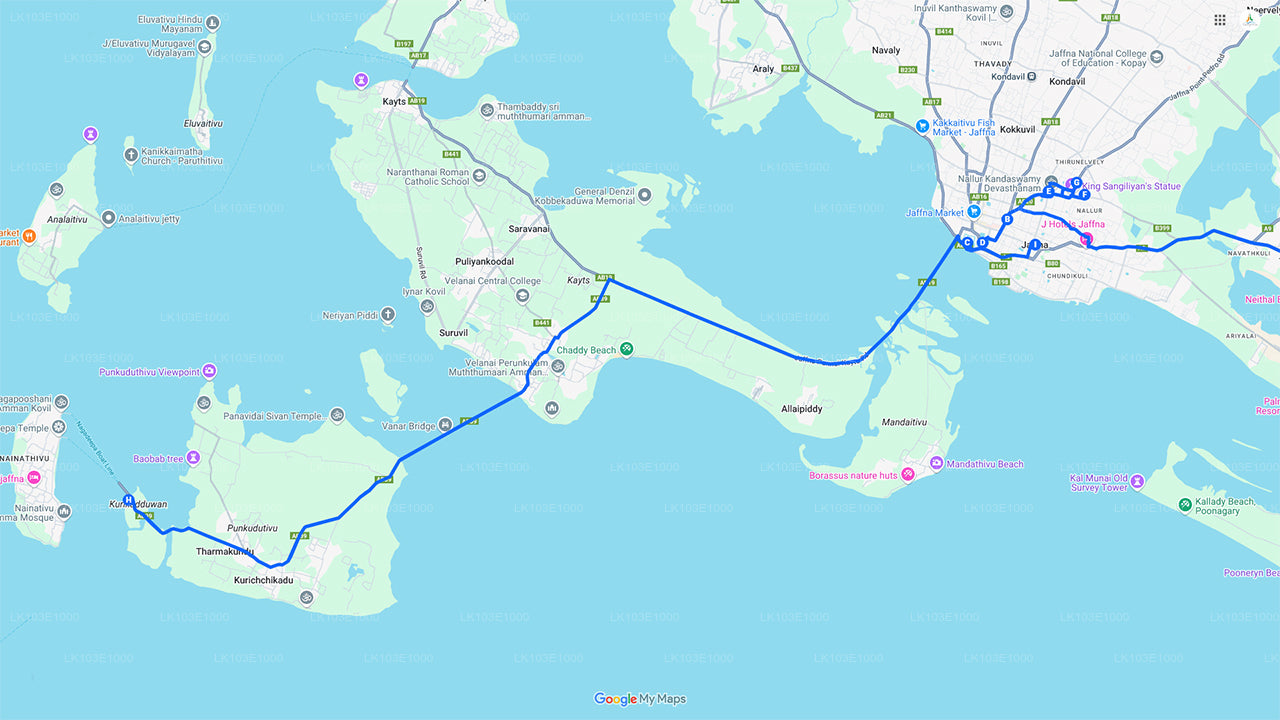 Explore Jaffna Tour (3 Days)