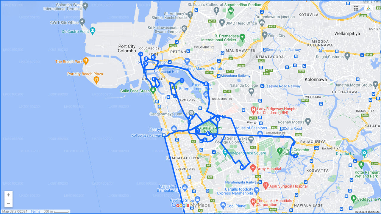 Colombo City Tour från Kalutara