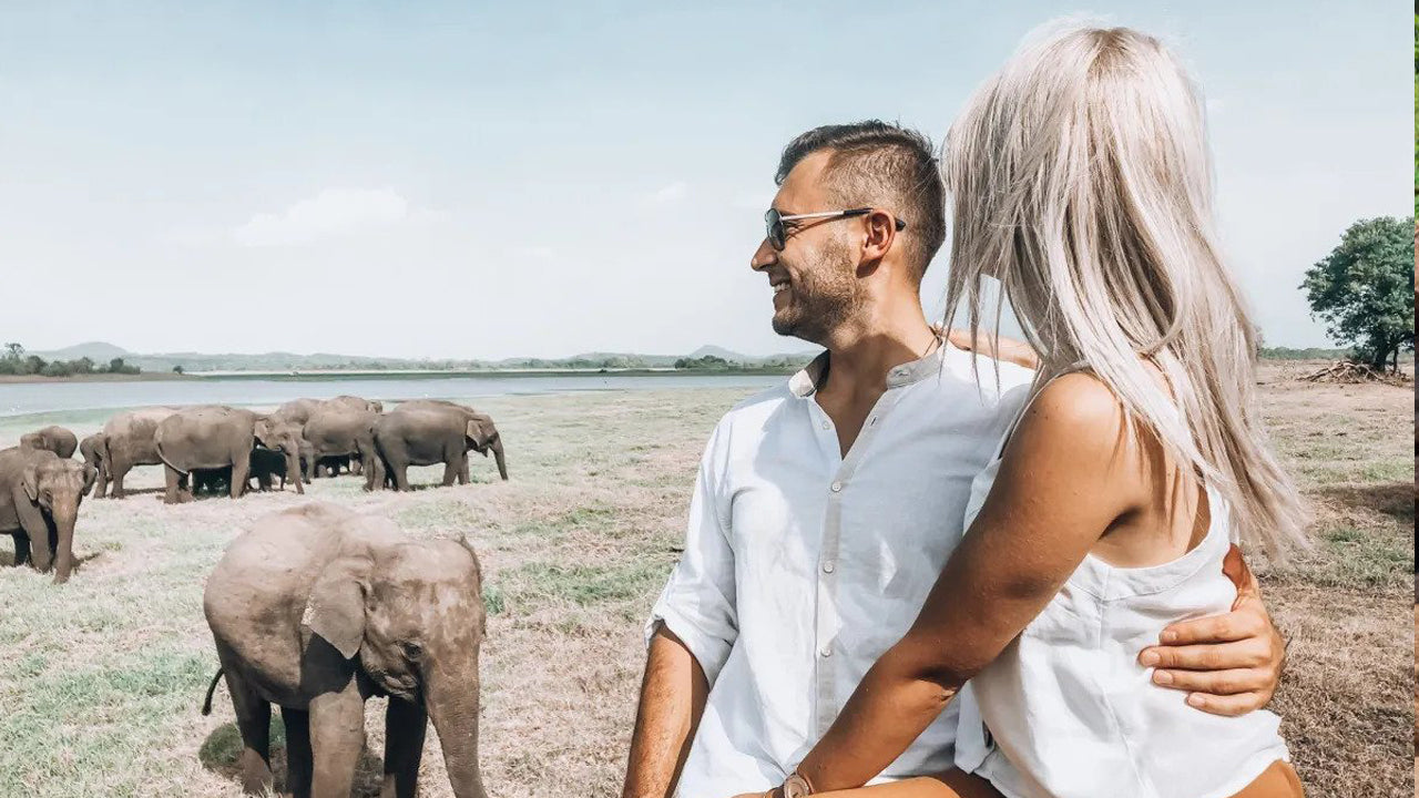 Sigiriya Rock och Wild Elephant Safari från Sigiriya