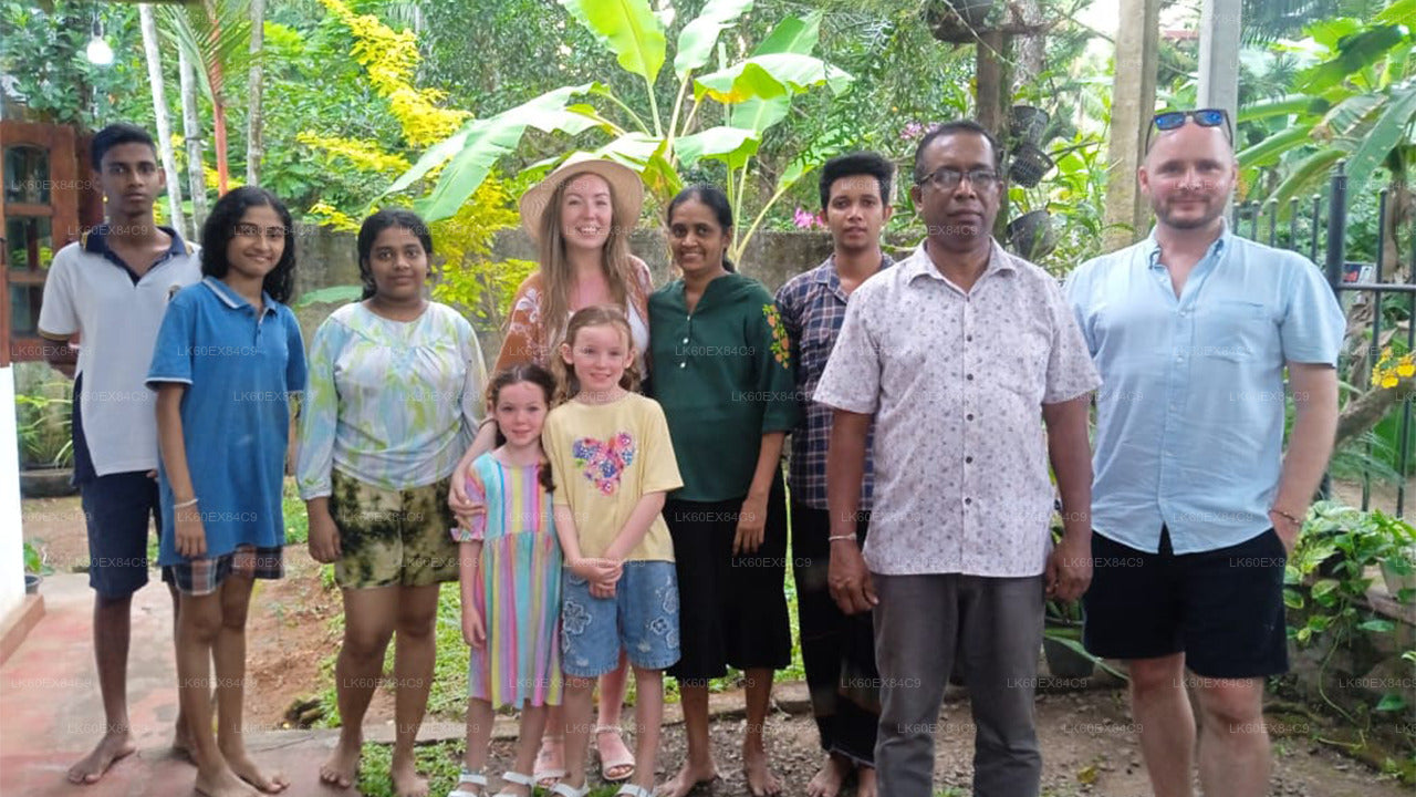 Traditionell ädelstens- och smyckesverkstad från Galle
