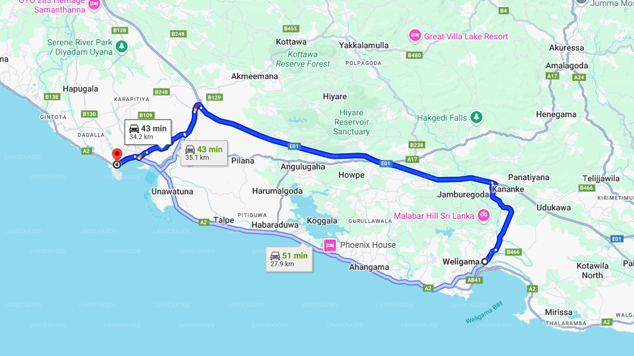 Ädelstenar och smyckesverkstad från Weligama