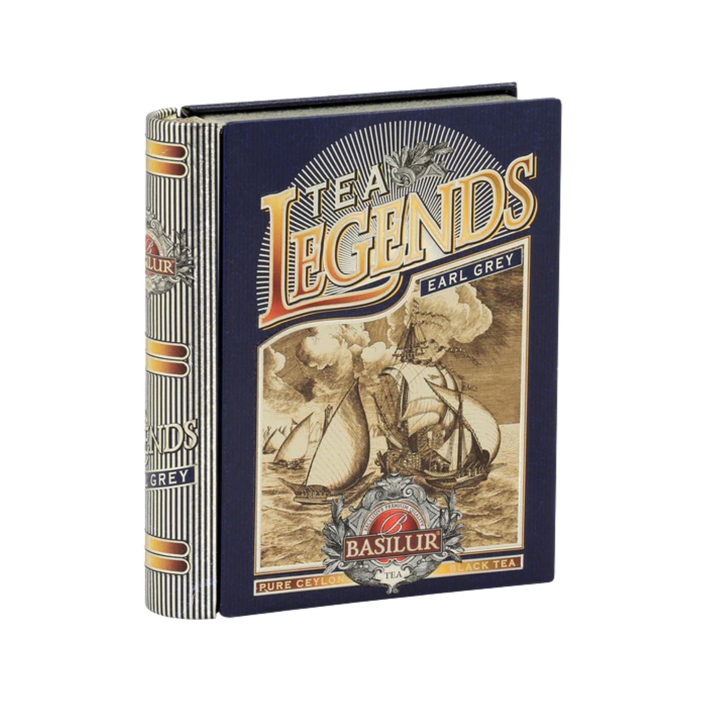 Basilur Tea Book "Tea Legends - Earl Grey" Caddy (48g) 32 Tea Bags