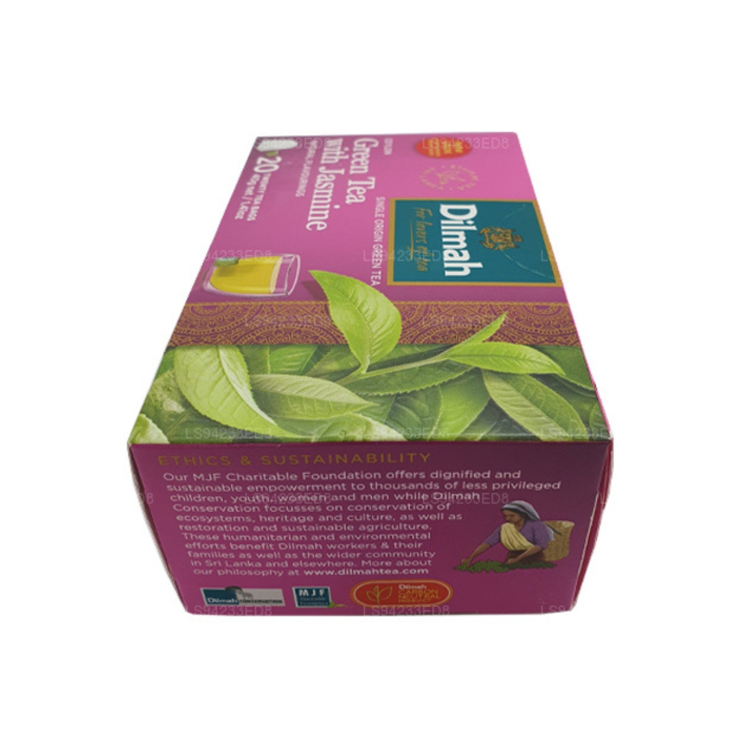 Dilmah Ceylon grönt te med jasmin (40g) 20 tepåsar