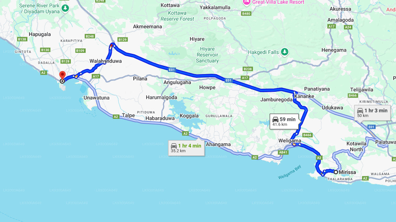 Ädelstenar och smyckesverkstad från Mirissa