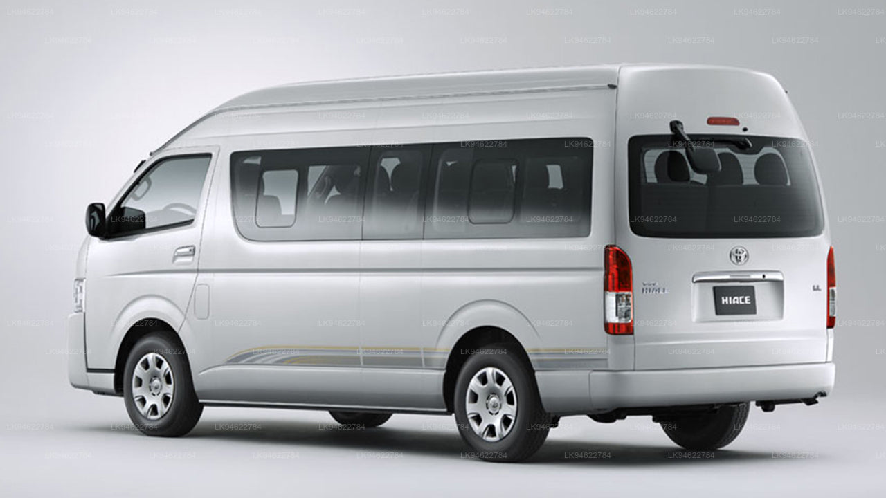 Chaufför Driven Van (Stor) Uthyrning