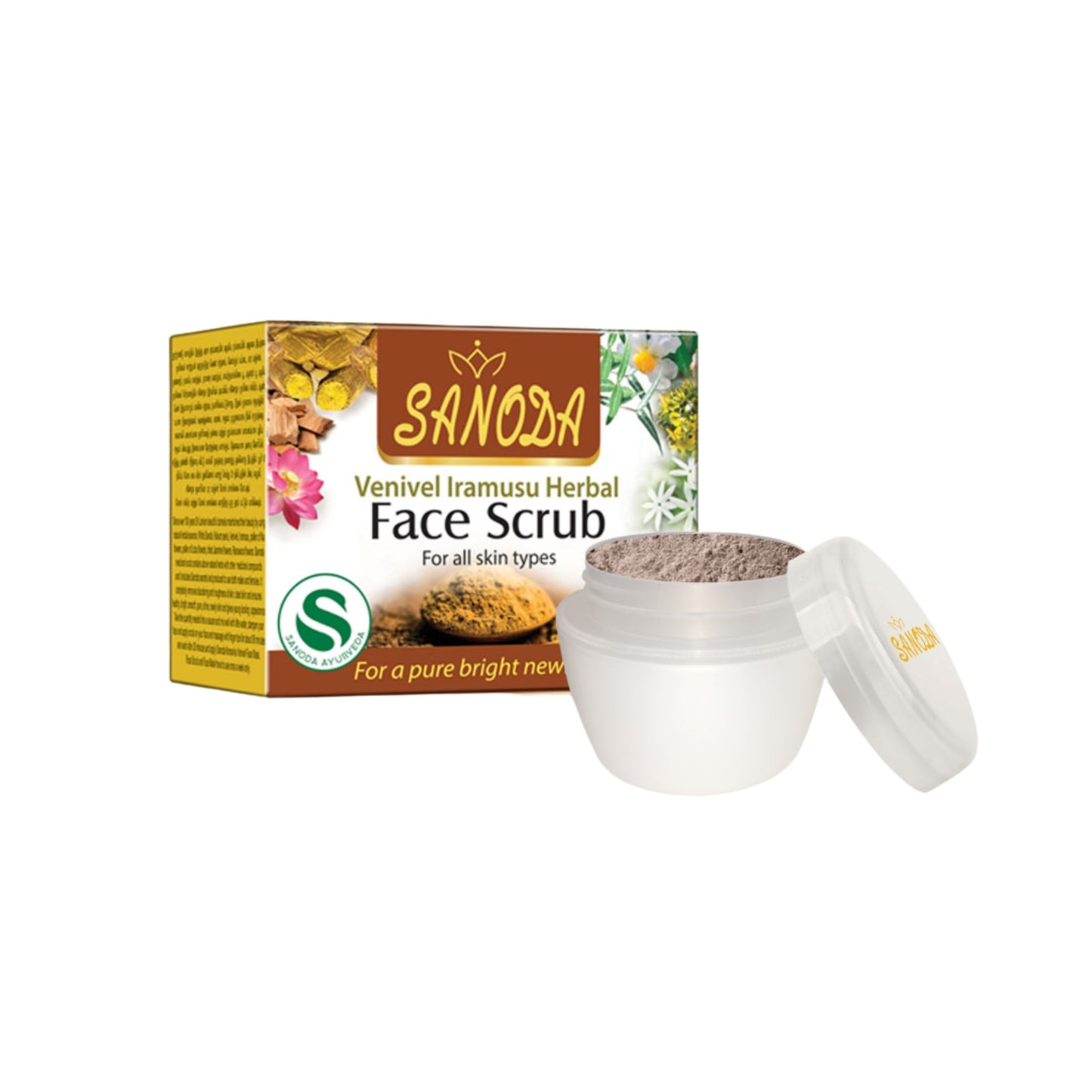 Sanoda Venivel Iramusu Herbal Face Scrub (20g)