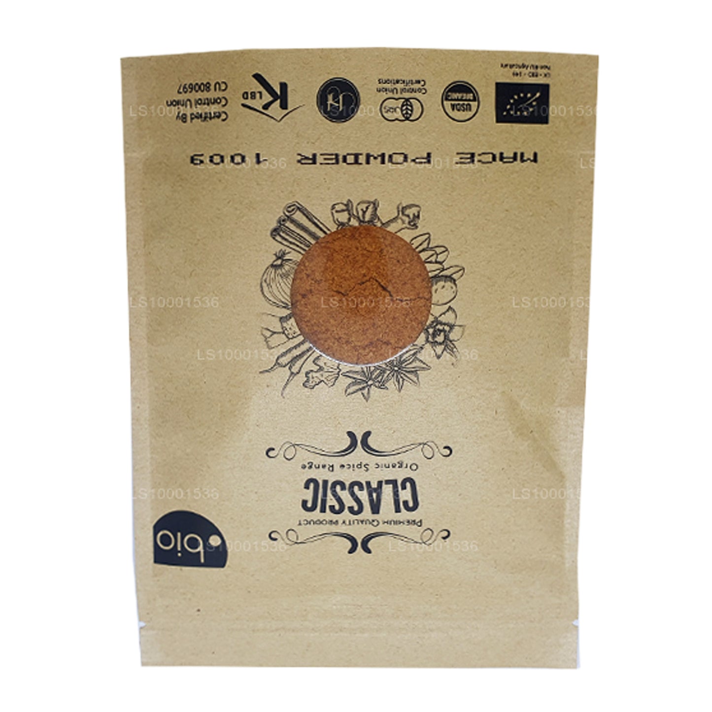 Lakpura Organic Mace Pulver