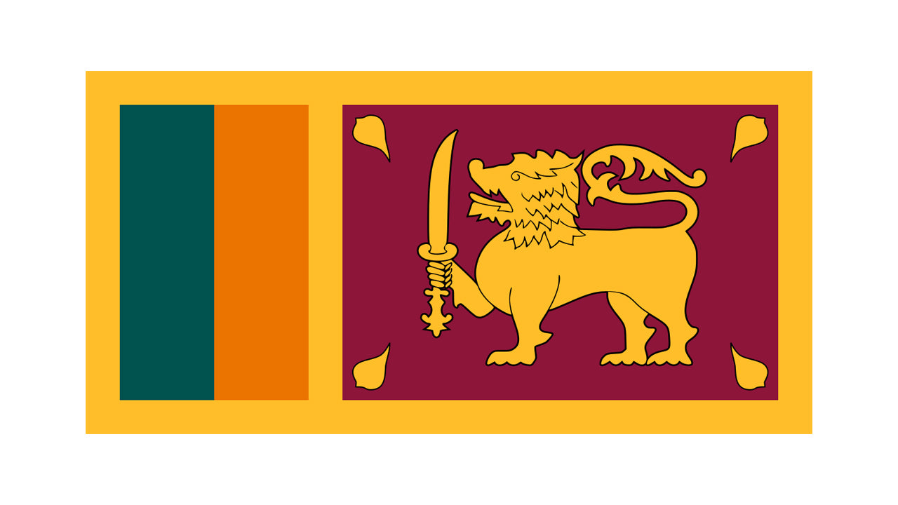 Sri Lankas flagga