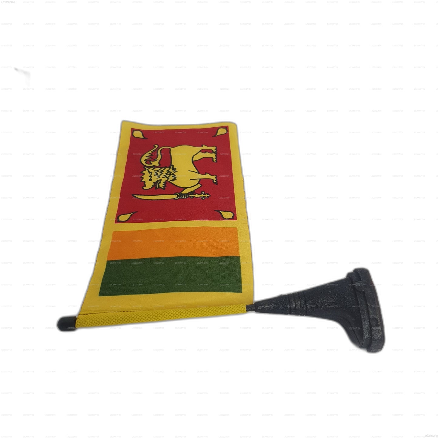 Nationell flagga med magnetisk fot