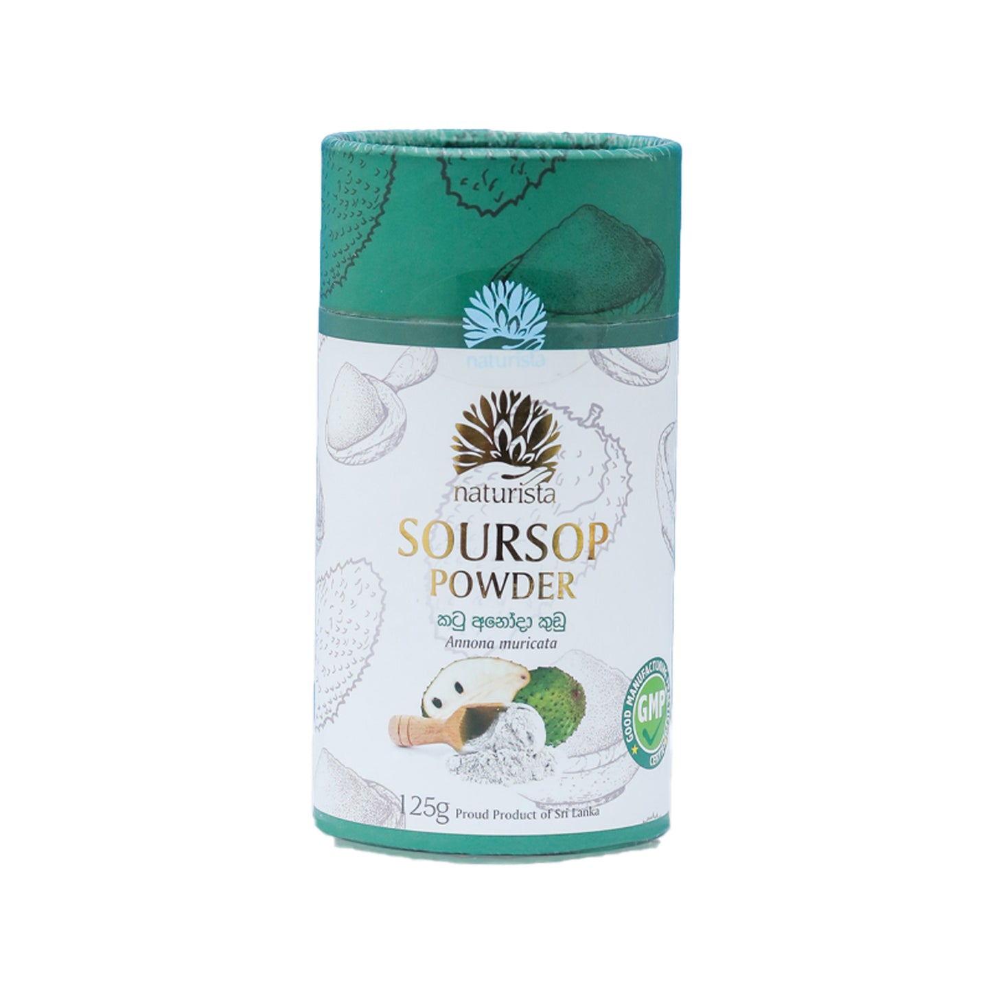 Naturista Soursop-pulver (125 g)
