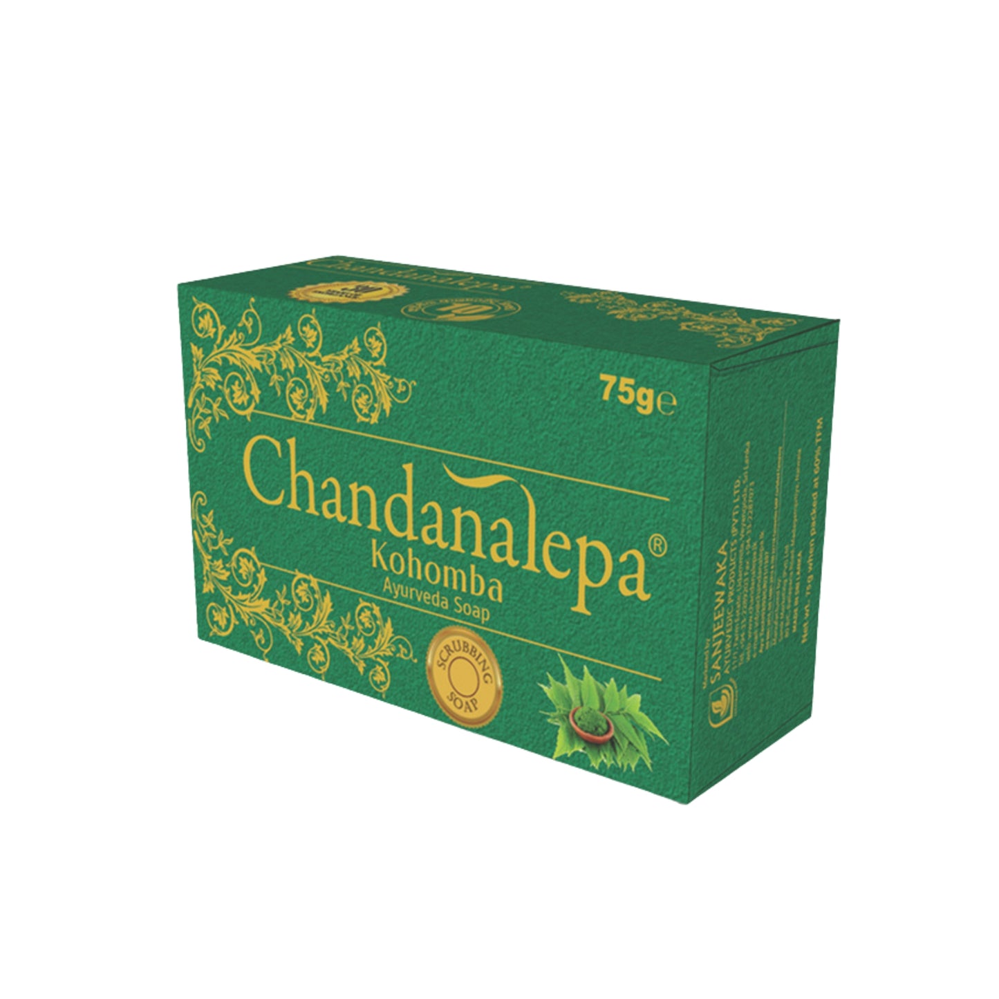 Chandanalepa Kohomba Ayurveda-tvål (75 g)