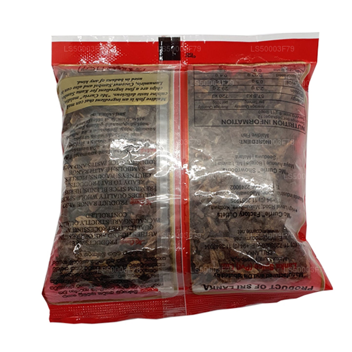 Mc Currie Maldiverna Fish Chips (100 g)