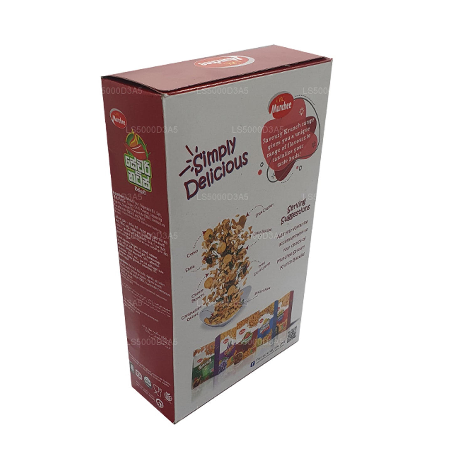 Munchee Biscuit Salta Nötter (170g)