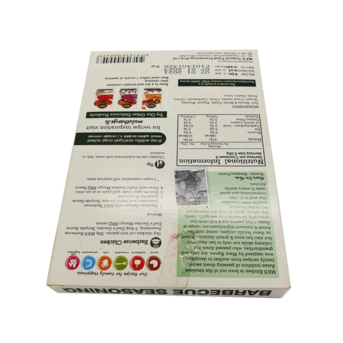 Ma kök grill kryddor (50g)