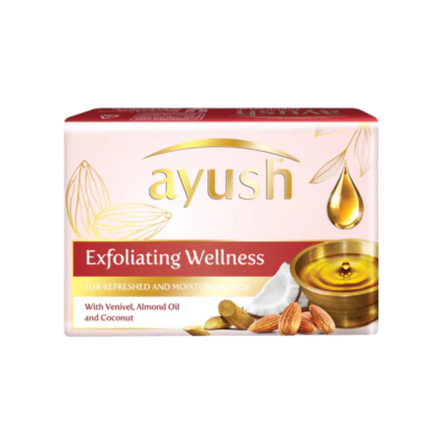 Ayush Exfoliating Wellness Soap (70g)