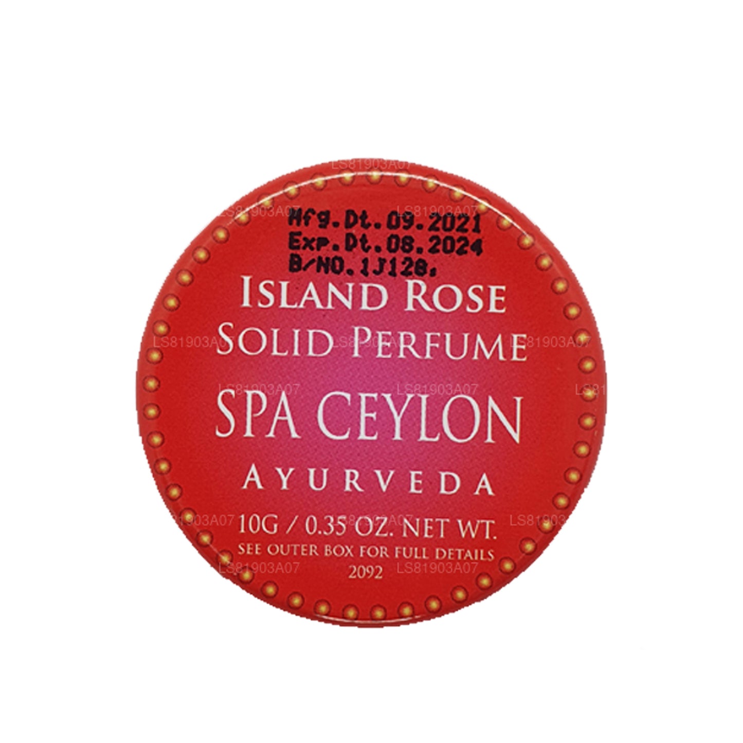 Spa Ceylon Island Rose Fast Parfym (10g)