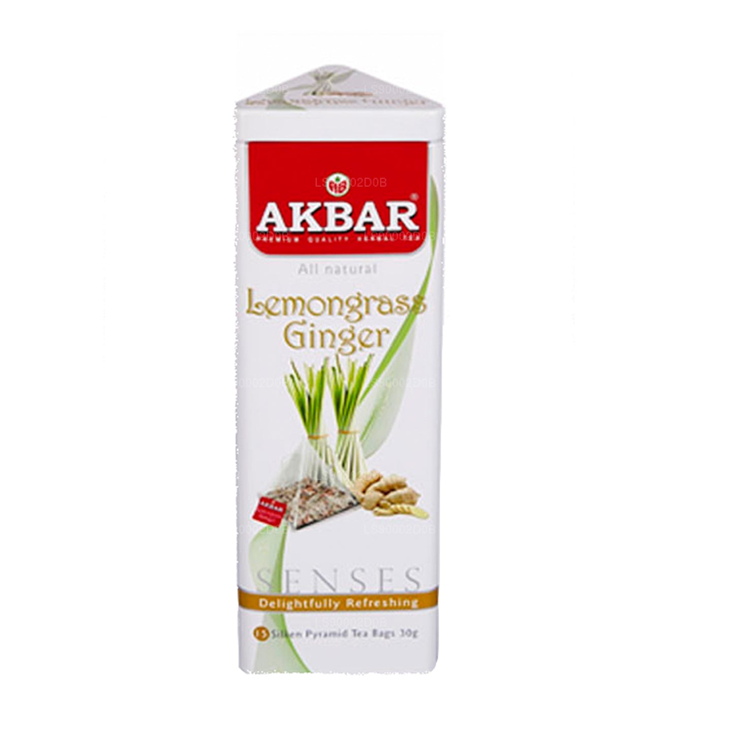 Akbar Lemongrass and Ginger (30g) 15 Tea Bags