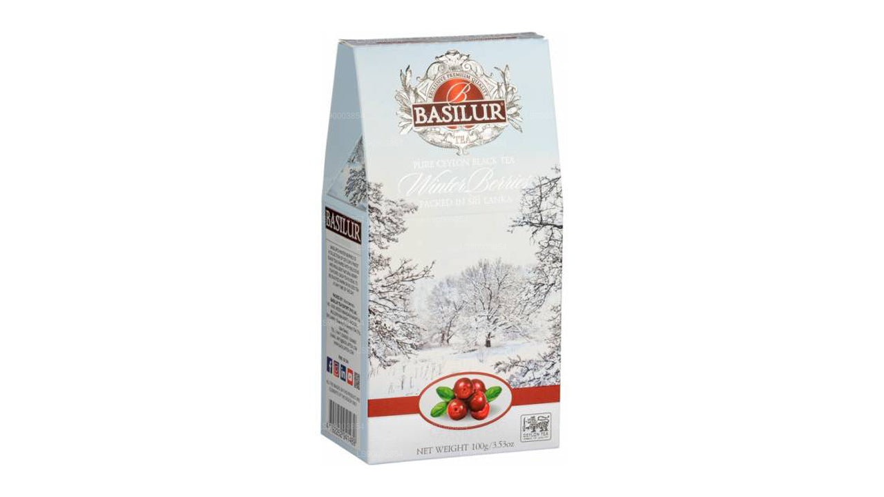 Basilur vinterbär ”Tranbär” (100g)