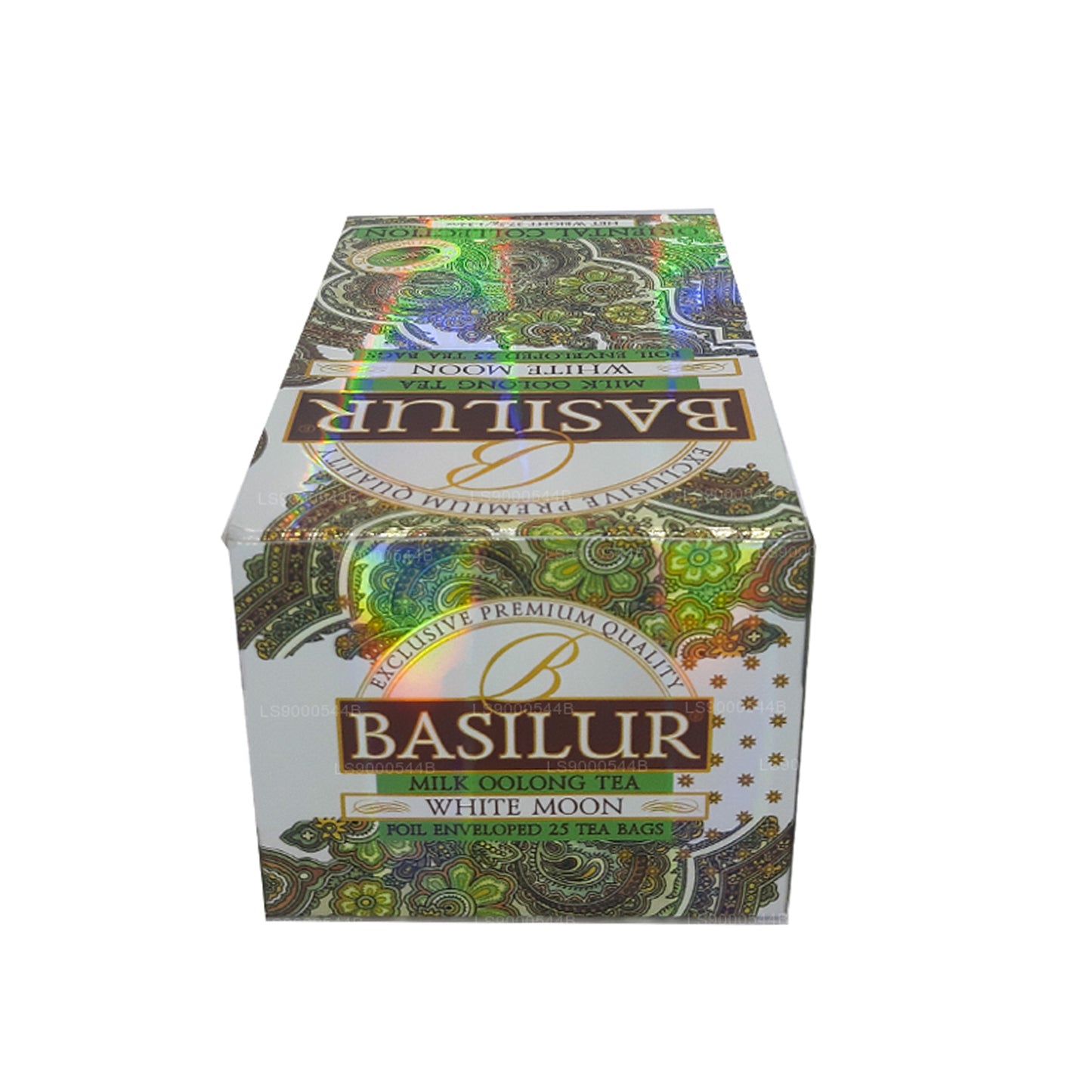 Basilur mjölk Oolong Tea White Moon (37,5 g) 25 tepåsar