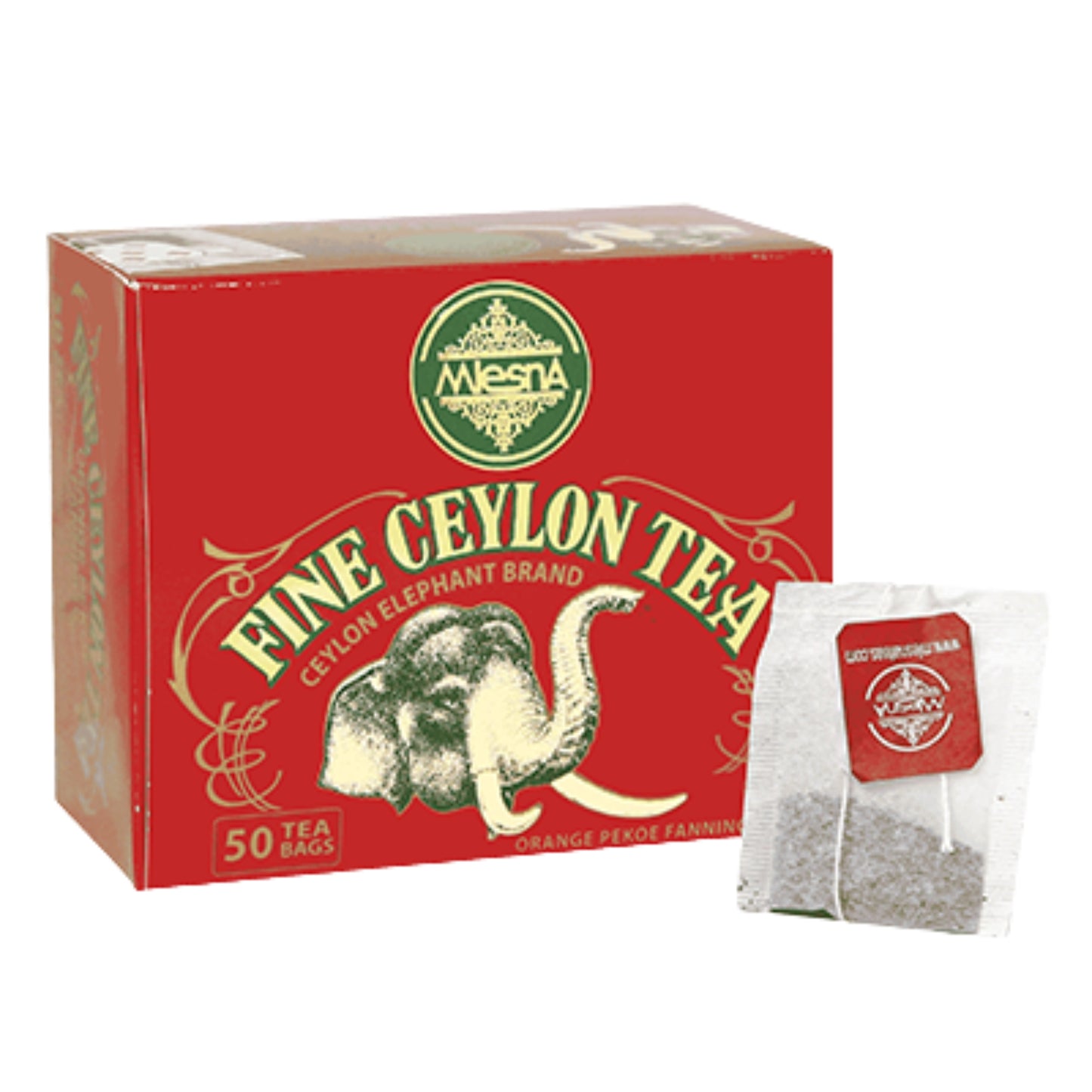 Mlesna Fine Ceylon Tea (100g) 50 tepåsar