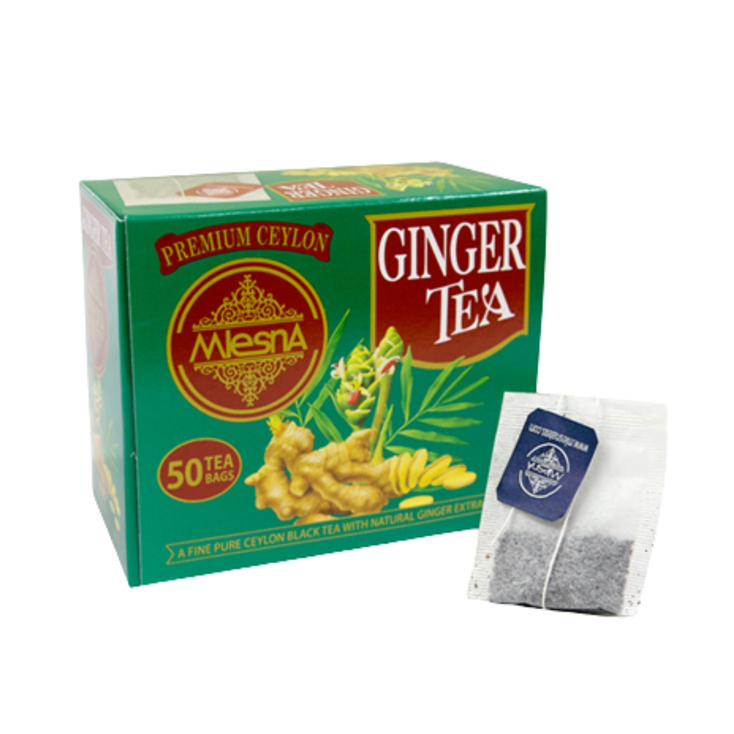 Mlesna Ingefäraste (100 g) 50 tepåsar