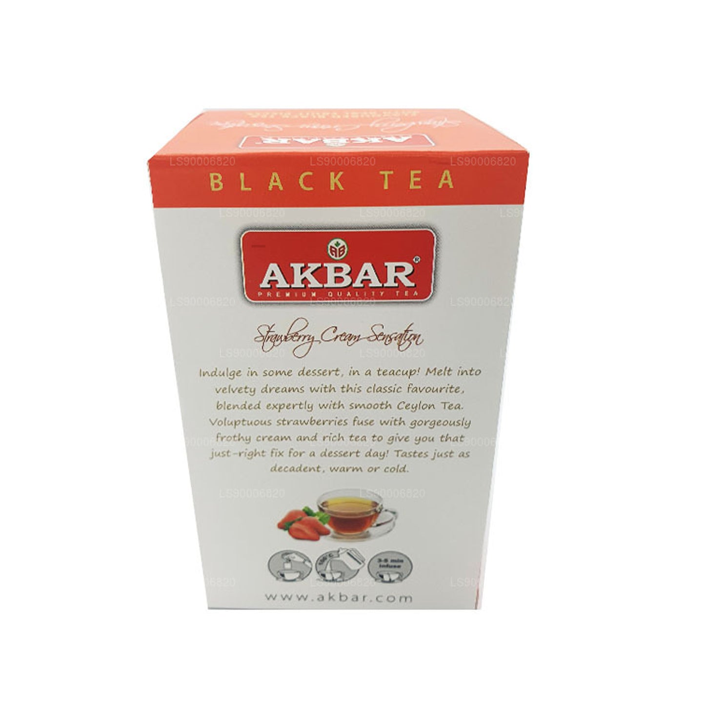 Akbar Strawberry Cream Sensation (40g) 20 tepåsar