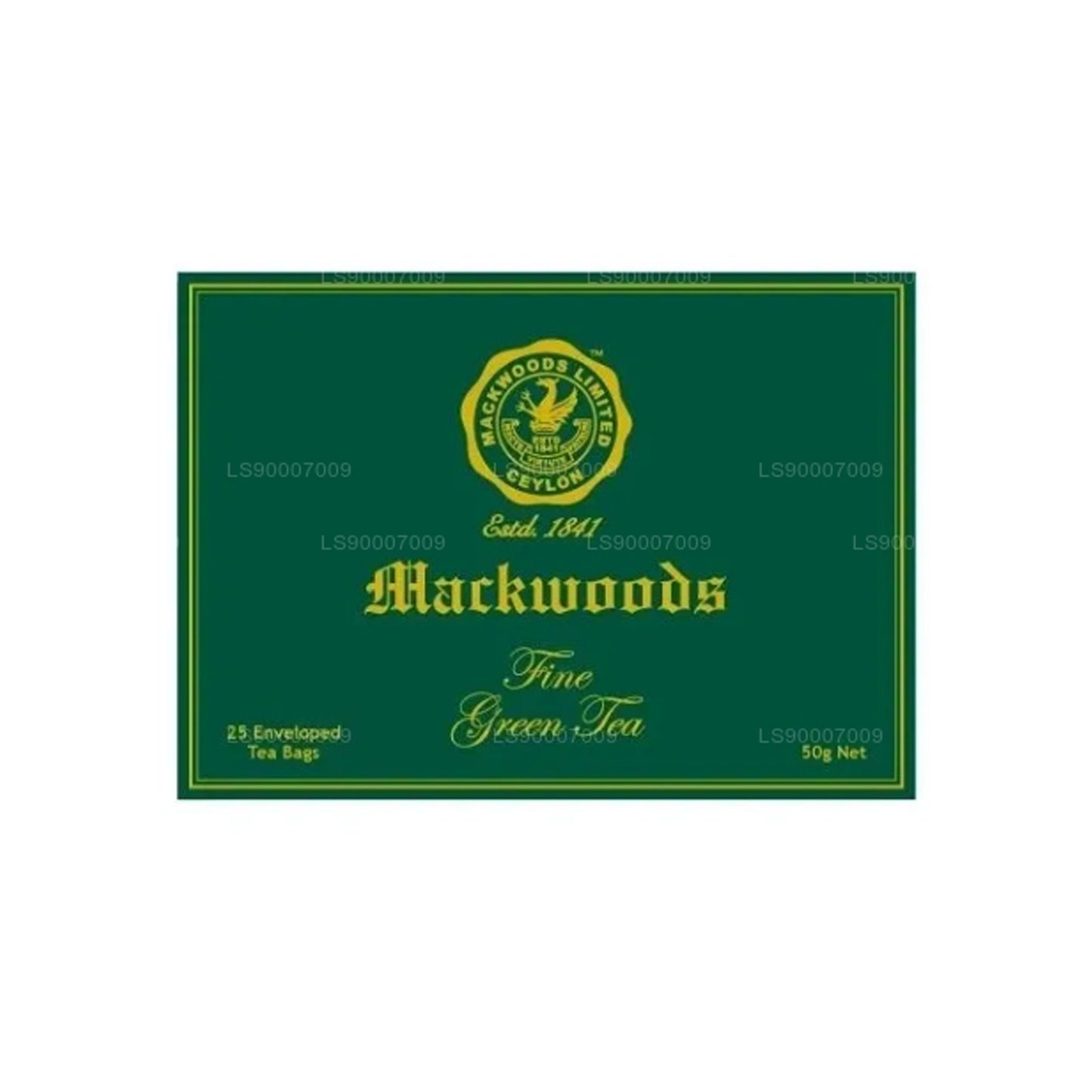 Mackwoods fint grönt te (50g) 25 tepåsar