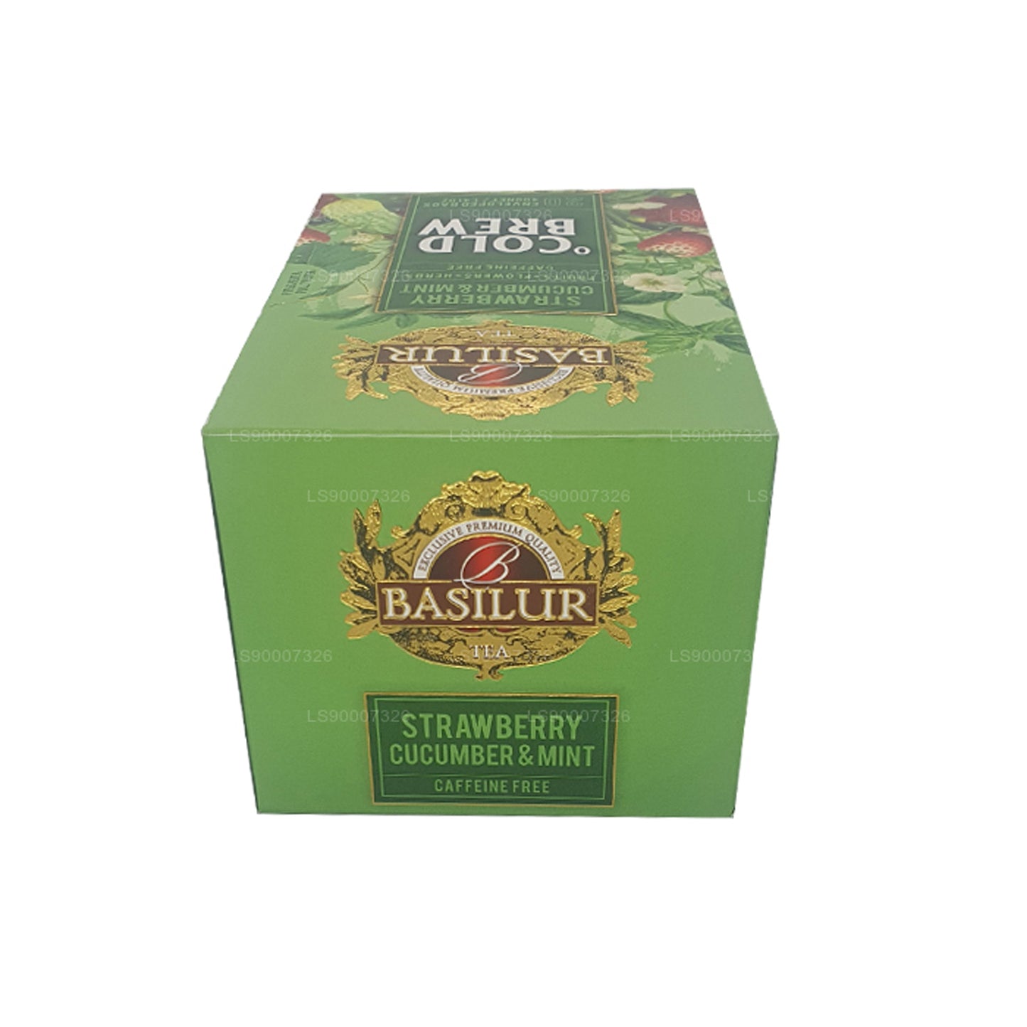 Basilur Cold Brew ”Strawberry Gurka och Mint” (40g) Box