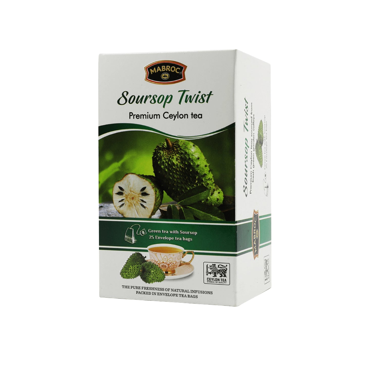Mabroc Fruity Range Soursop Twist (37.5g) 25 tepåsar