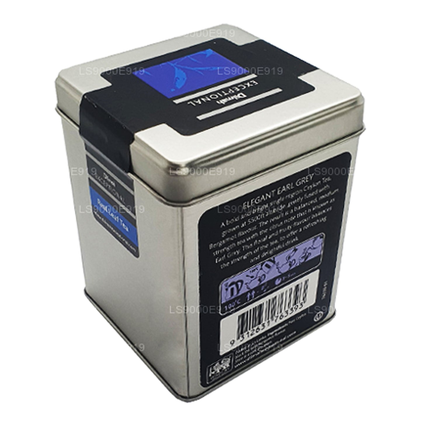 Dilmah exceptionella Elegant Earl Grey Real Leaf Tea (100g)