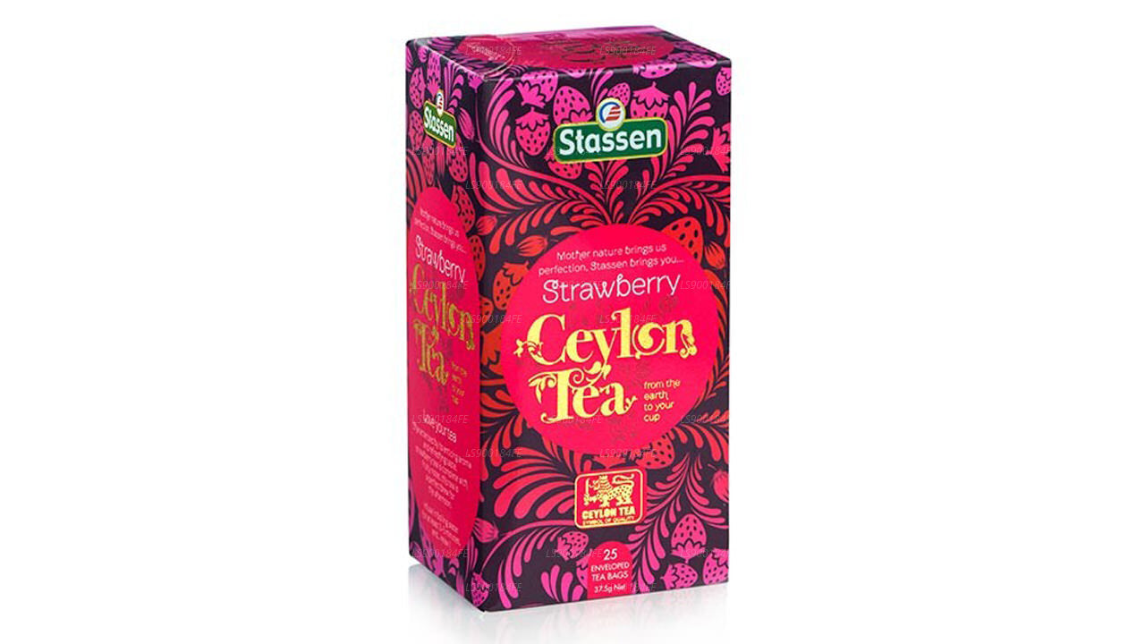 Stassen Strawberry Tea (37,5 g) 25 tepåsar