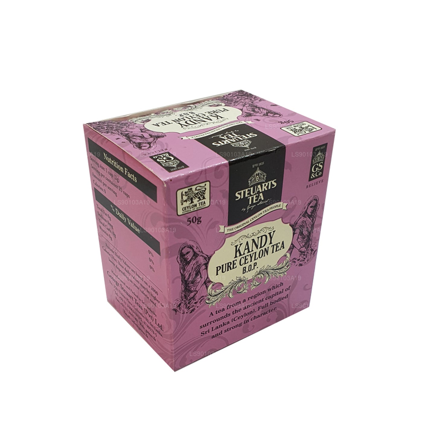 George Steuart Kandy BOP bladte (50g)
