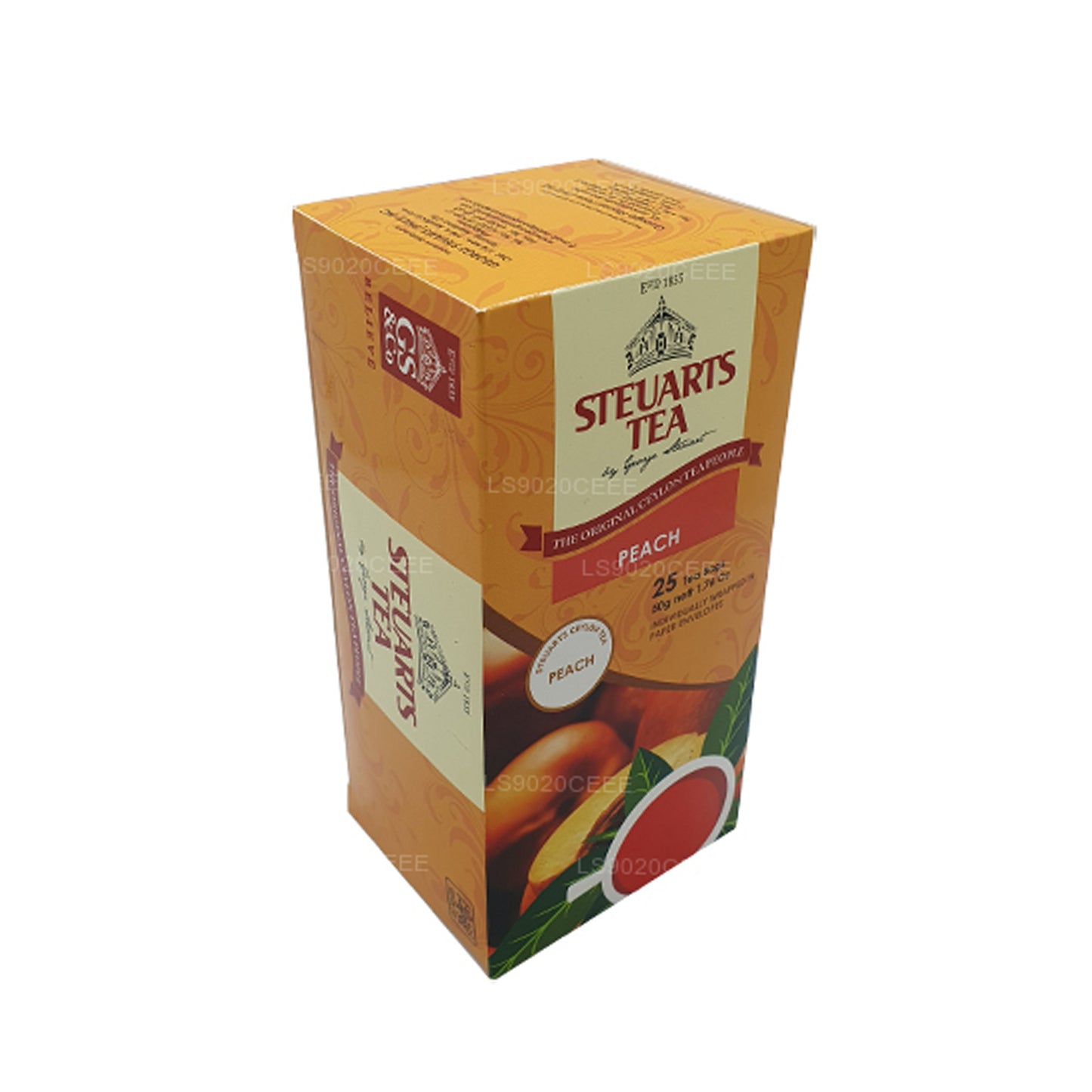 Steuarts persika te (50g) 25 påsar