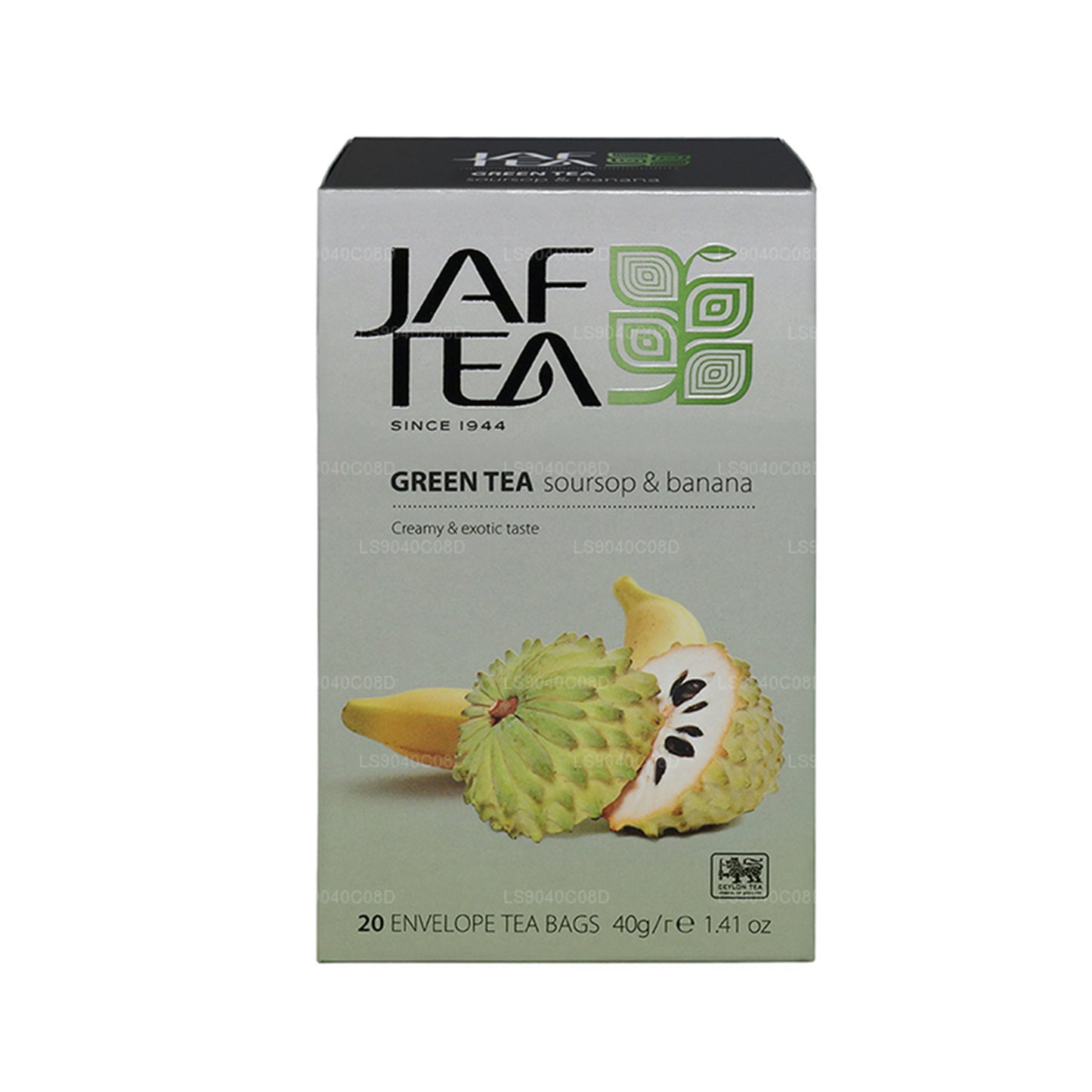Jaf Te Pure Green Collection Grönt Te Soursop & Banan (40g) 20 tepåsar