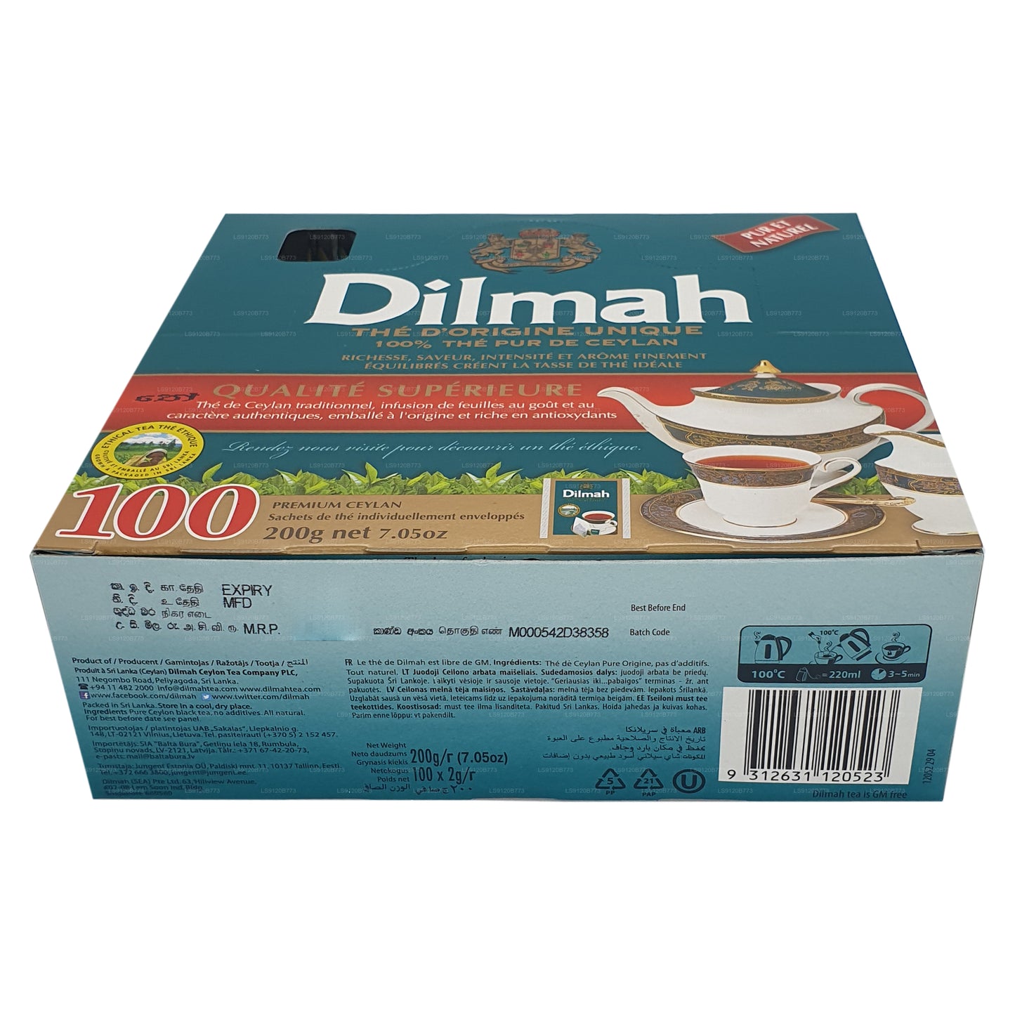 Dilmah Premium Ceylon Te