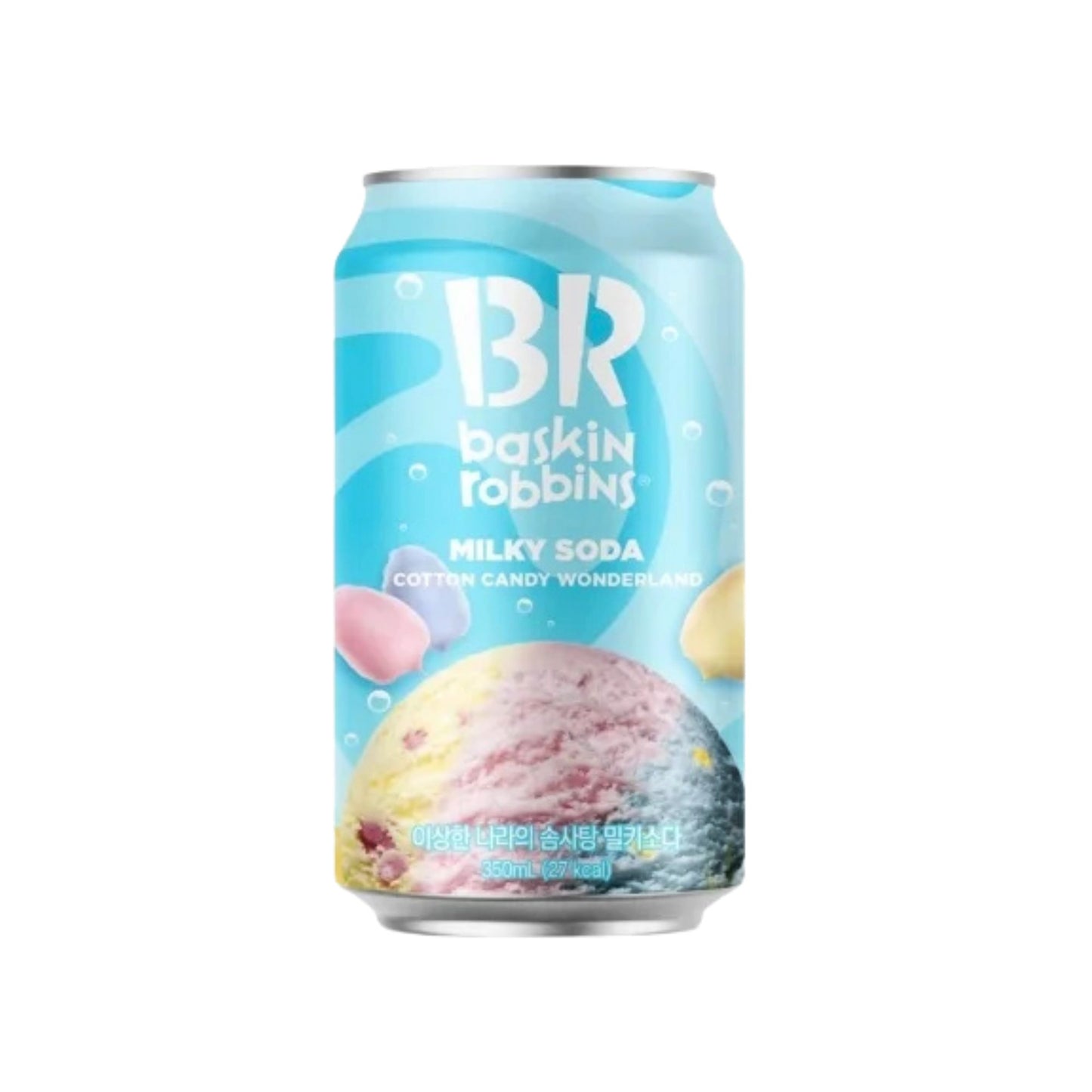 Baskin Robbins Sockervadd Wonderland Mjölksoda (350ml)