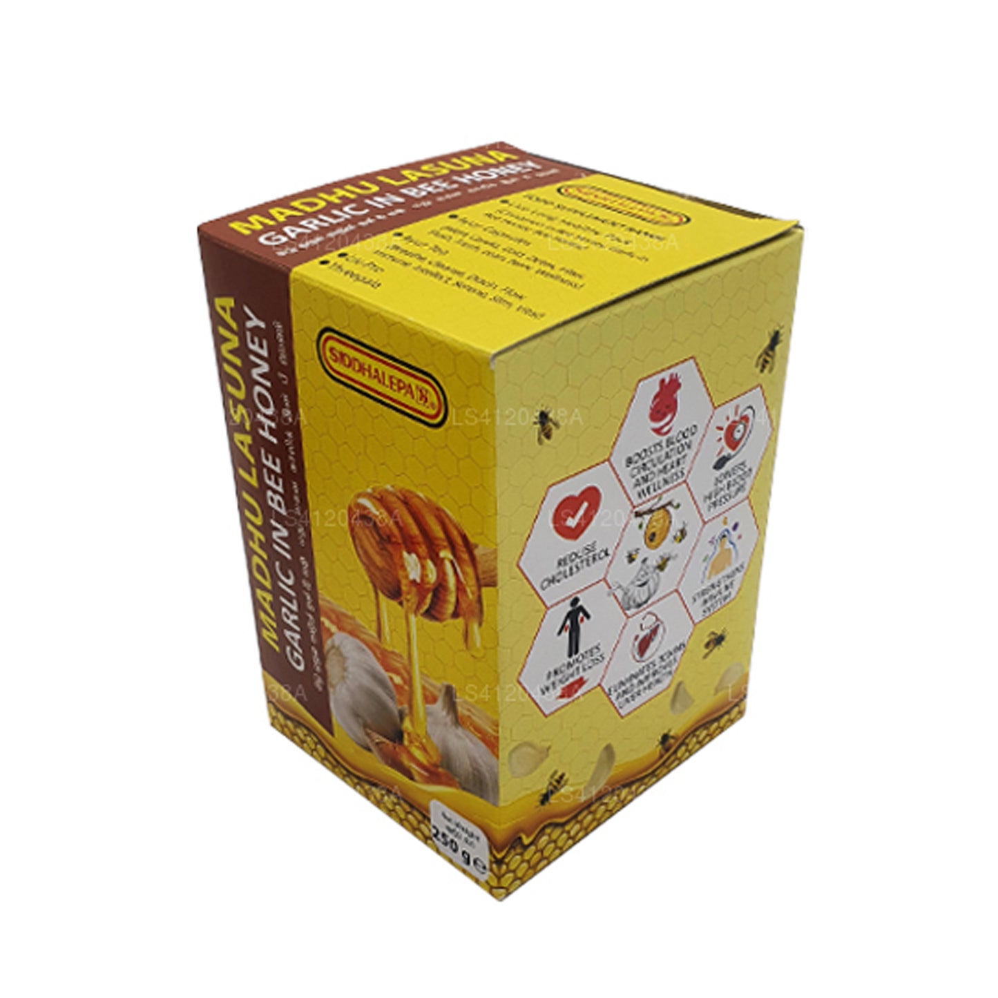 Siddhalepa Madhu Lasuna Vitlök I Bee Honung (250g)