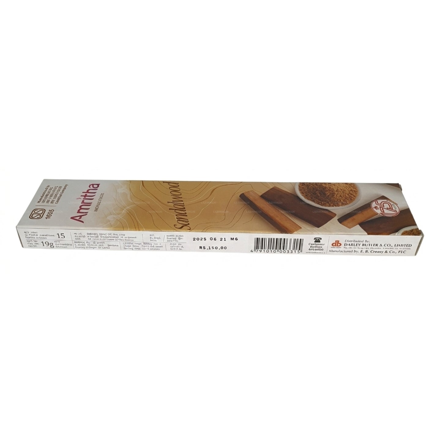 Amritha Sandelträ Joss 15 Sticks (19g)