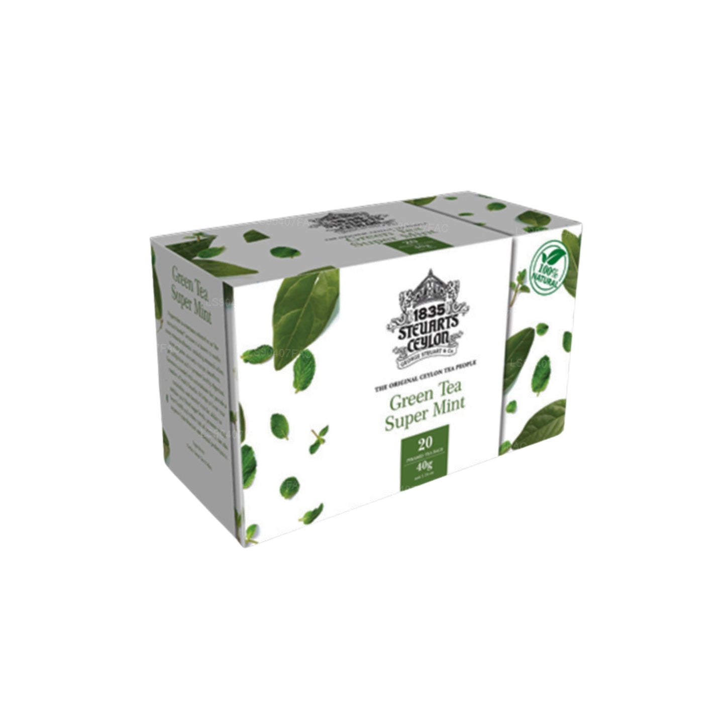 George Steuart Grönt te Supermint (40g) 20 Tepåsar