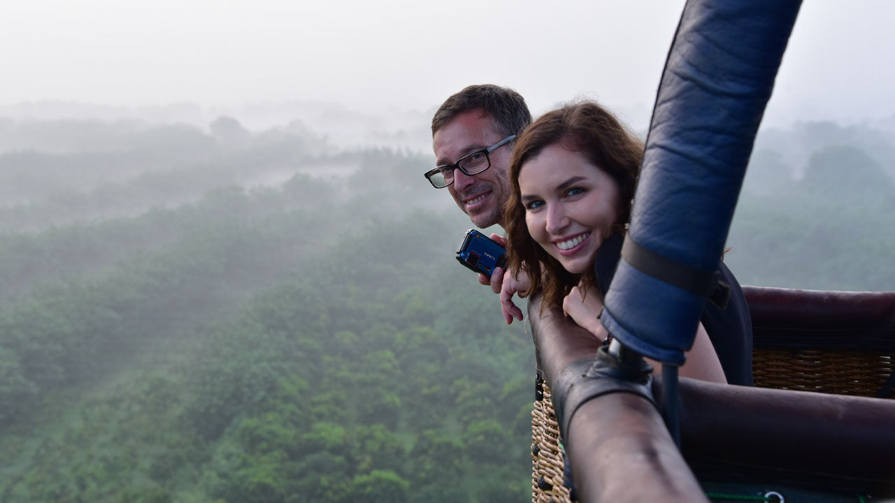 Varmluftsballongtur från Kandalama