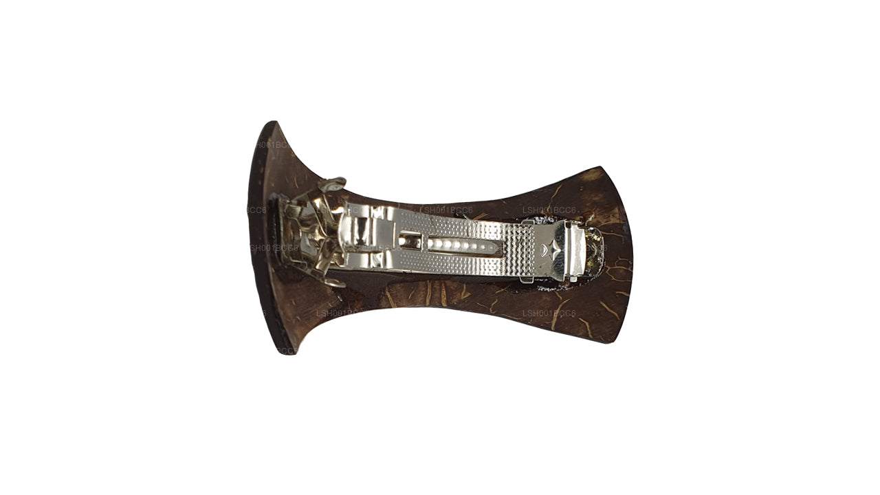 Coconut Shell Hårklämma (Design F)