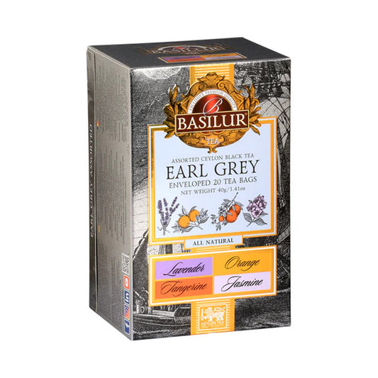 Basilur Earl Grey Collection (40g) 20 Tepåsar