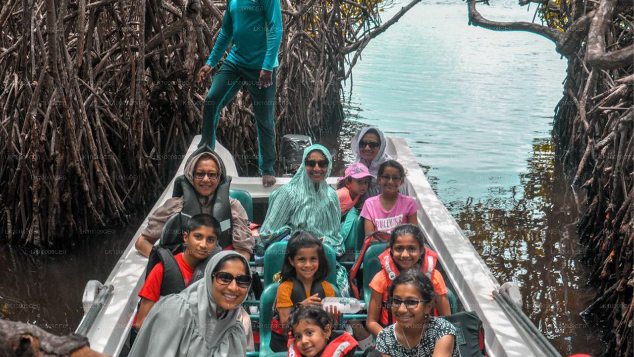 Lunuganga Estate,Turtles and Madu River from Galle City