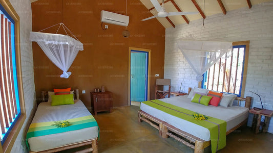 Baksidan av Beyond - Safari Lodge, Yala