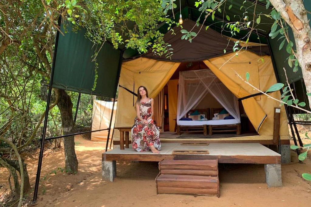 Baksidan av Beyond Dune Camp Yala, Yala