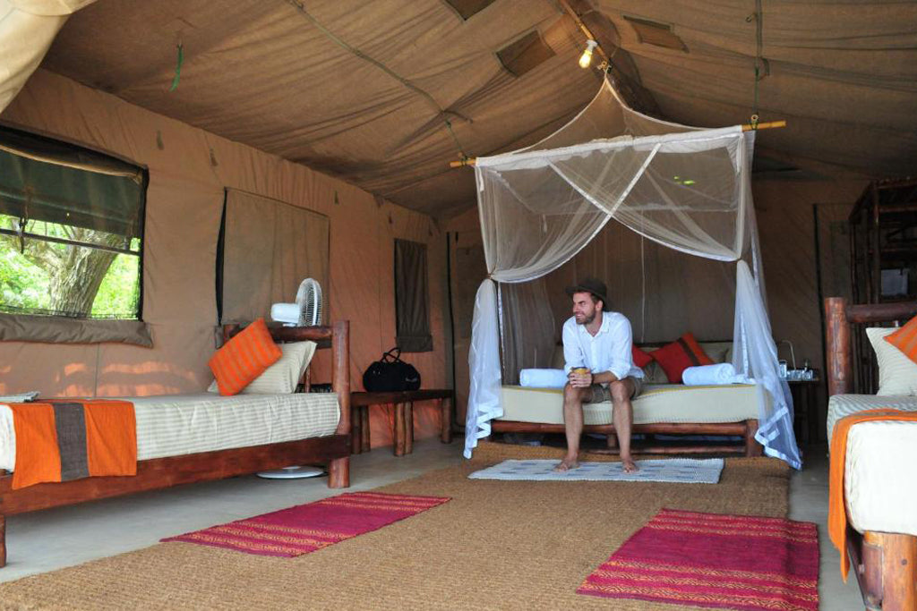 Baksidan av Beyond Dune Camp Yala, Yala