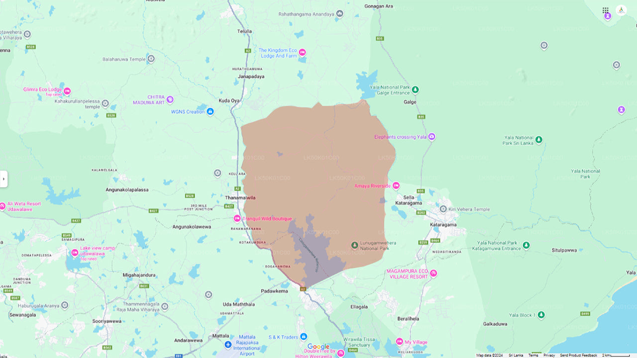 Lunugamvehera nationalpark privat safari