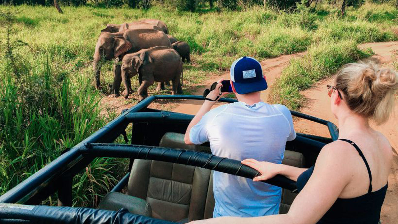 Hurulu Eco Park Safari Dagstur från Pasikuda
