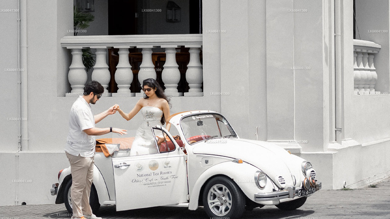 Galle City och Countryside Tour i en klassisk bil