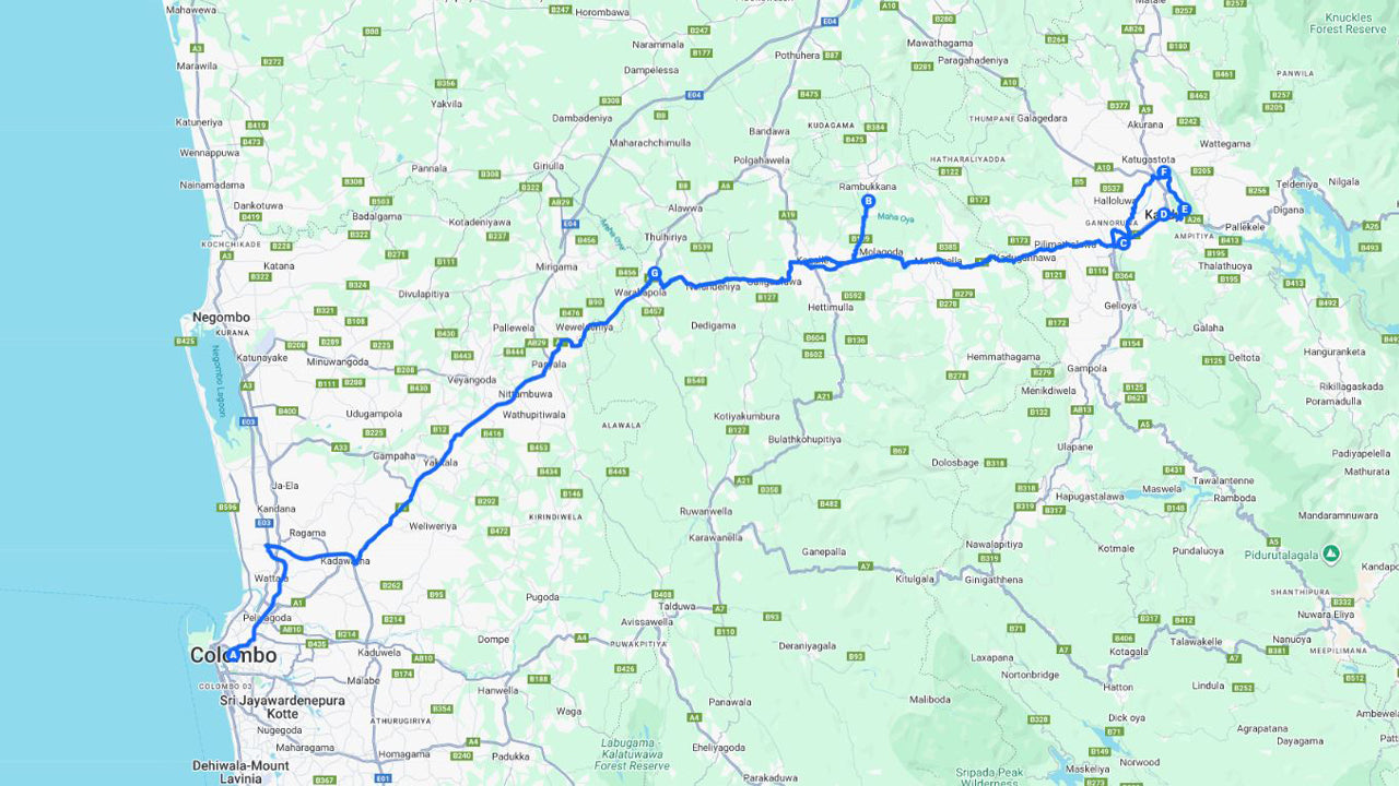 Kandy City Tour från Colombo